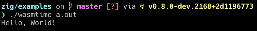 wasmtime helloworld